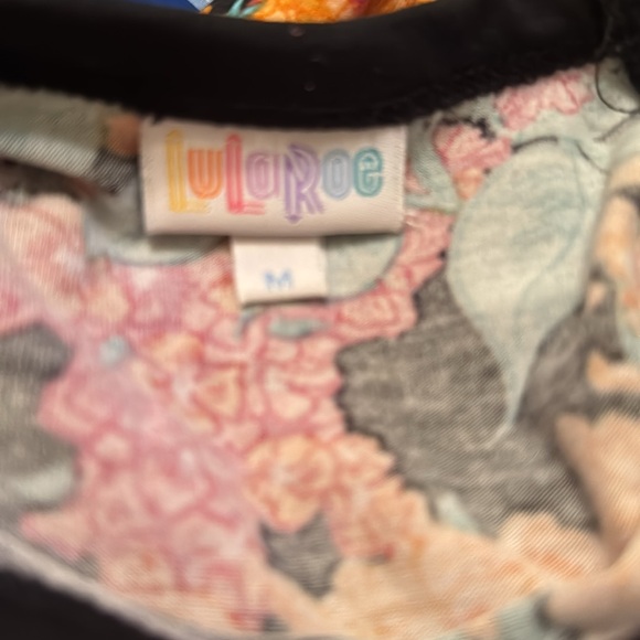 Lularoe Floral Randy Size M - Picture 2 of 2